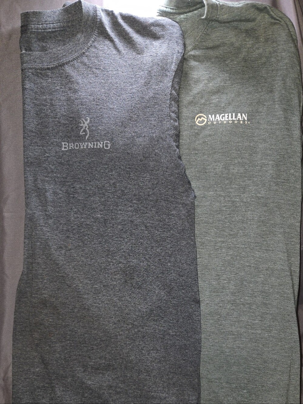Browning Heather Charcoal Logo Tee